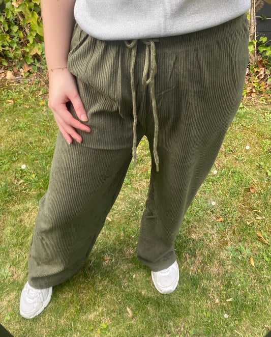 Stunt broek groen