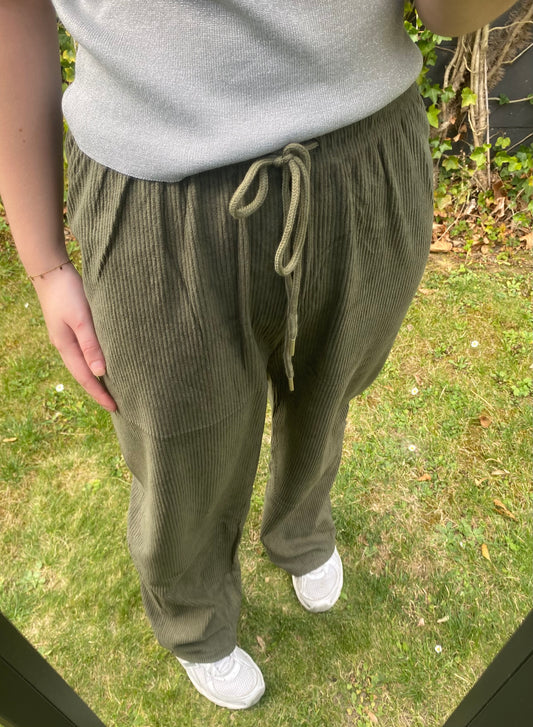 Stunt broek groen