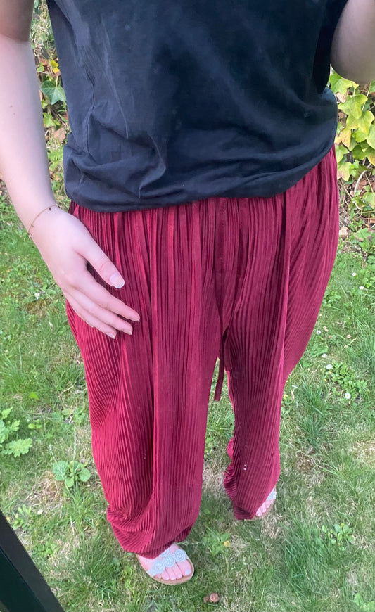 Stunt broek bordeaux
