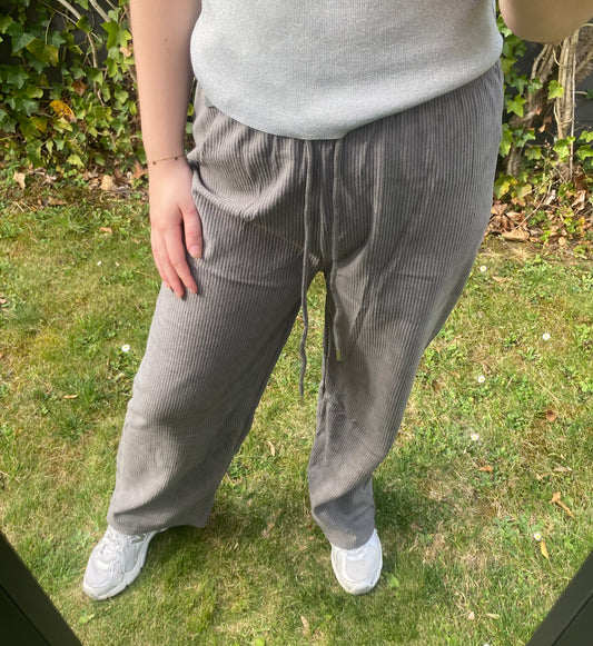 Stunt broek grijs