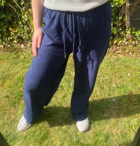 Stunt broek blauw