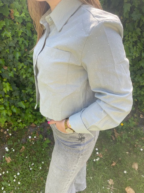 Juul blouse mintgroen